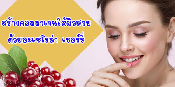 สร้างคอลลาเจนให้ผิวสวย-ด้วยอะเซโรล่า-เชอร
